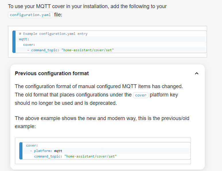 Latest update breaks mqtt covers? · Issue 73696 · homeassistant/core