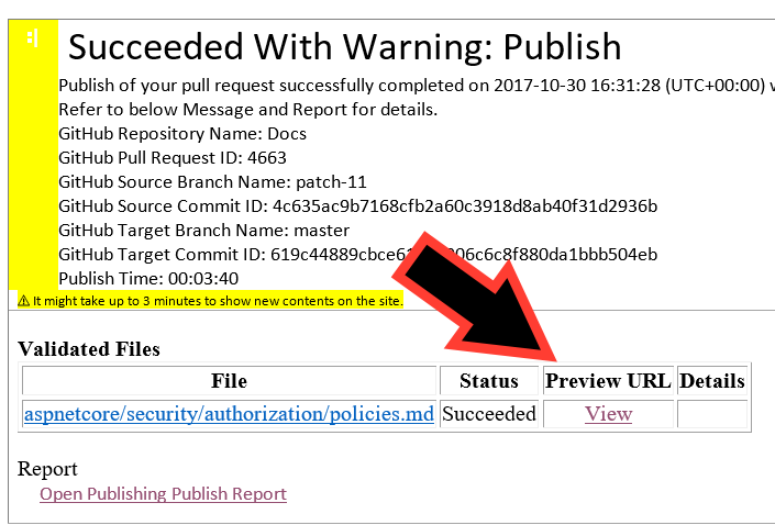 Allow Preview of Docs Changes to Outside World · Issue #4670 · dotnet ...