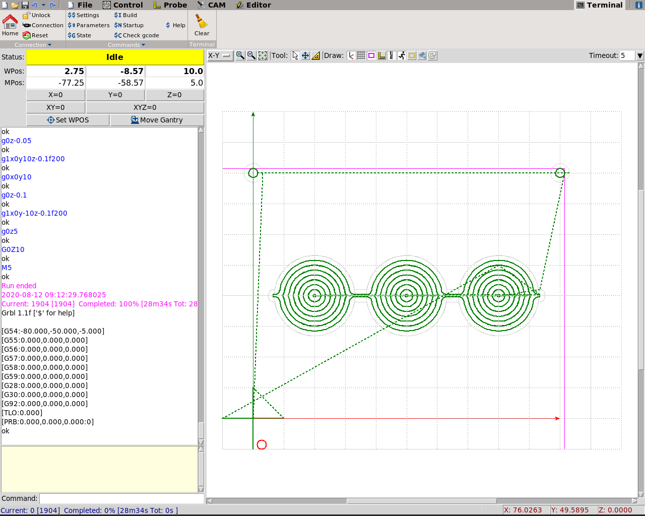 Random offset added at the middle of a job · Issue #1442 · vlachoudis ...