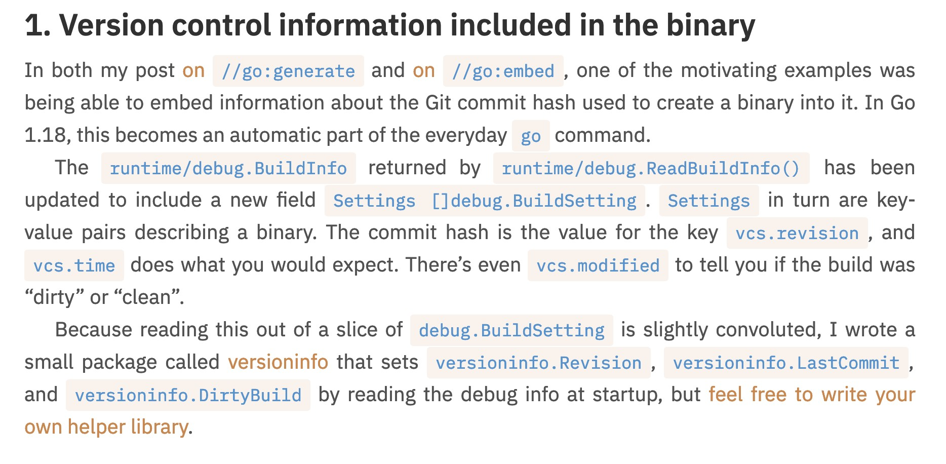 Version Information for go binary 1.18 · Issue #2128 · rizinorg/rizin ...