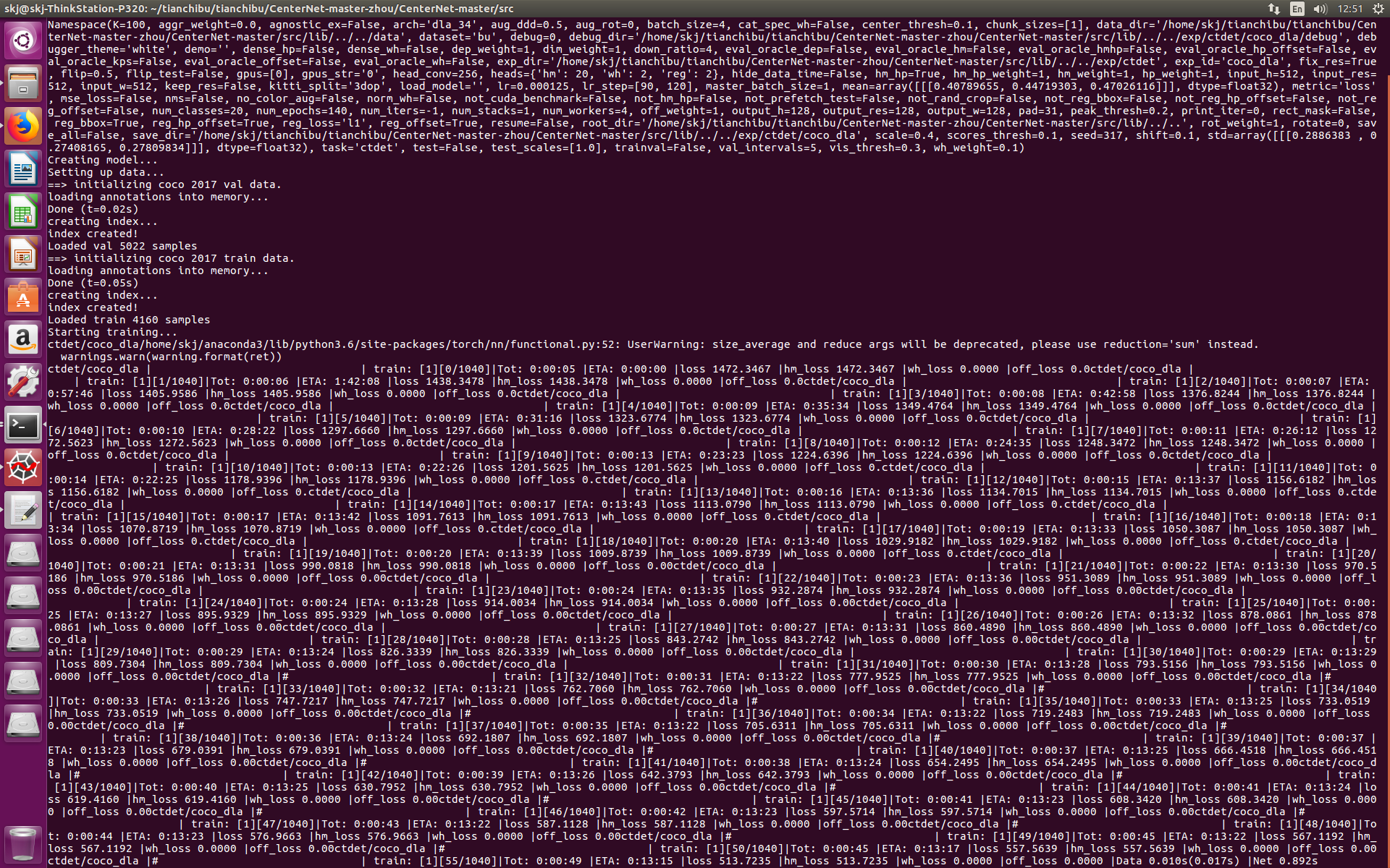 during training,wh_loss and off_loss identically zero · Issue #353 ...