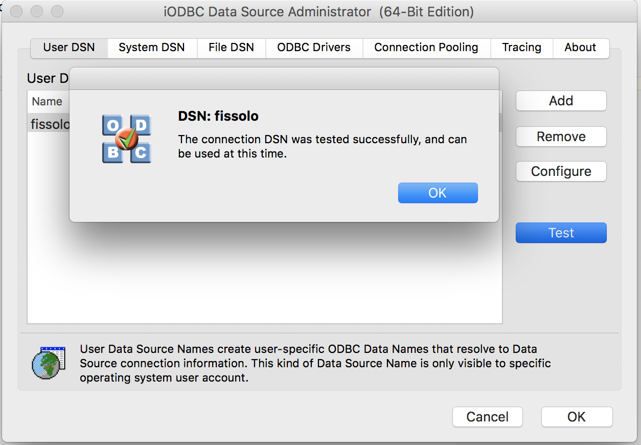 Odbc For Mac Excel