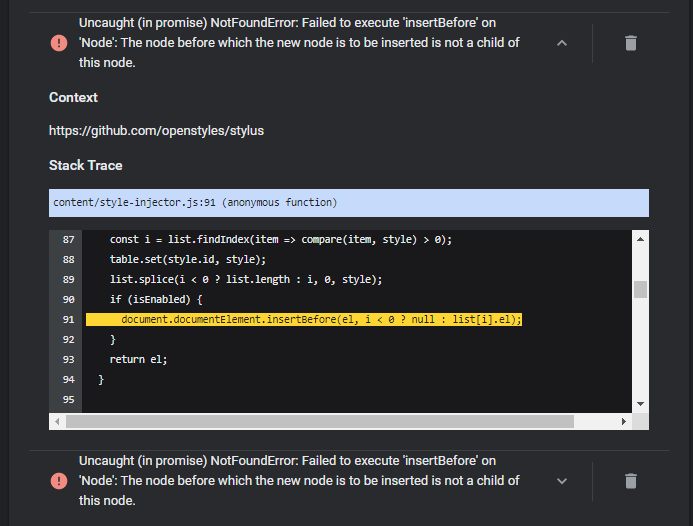 add/remove style elements on global toggle by tophf · Pull Request #990 ...