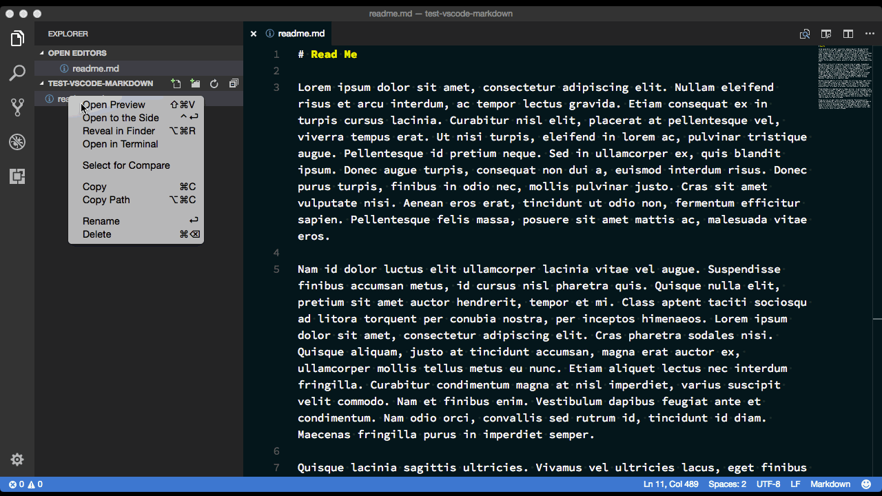 Markdown document: Dragging tab to split editor doesn't work · Issue ...