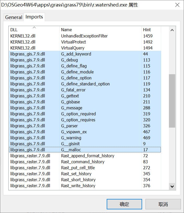[Bug] r.watershed fails on WIN10 with g_spawn unable to execute