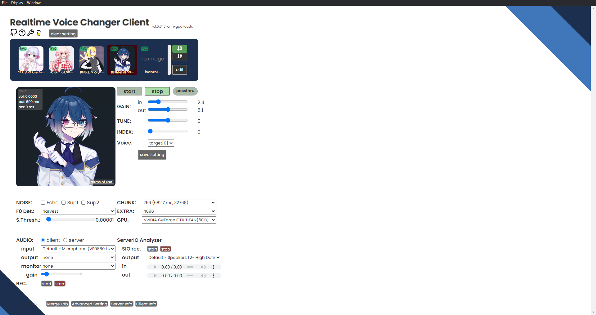 Dont use GPU · Issue #790 · w-okada/voice-changer · GitHub