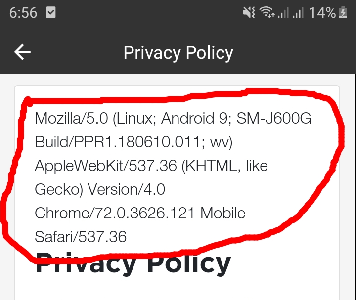 applicationNameForUserAgent not working in android · Issue #759 · react ...