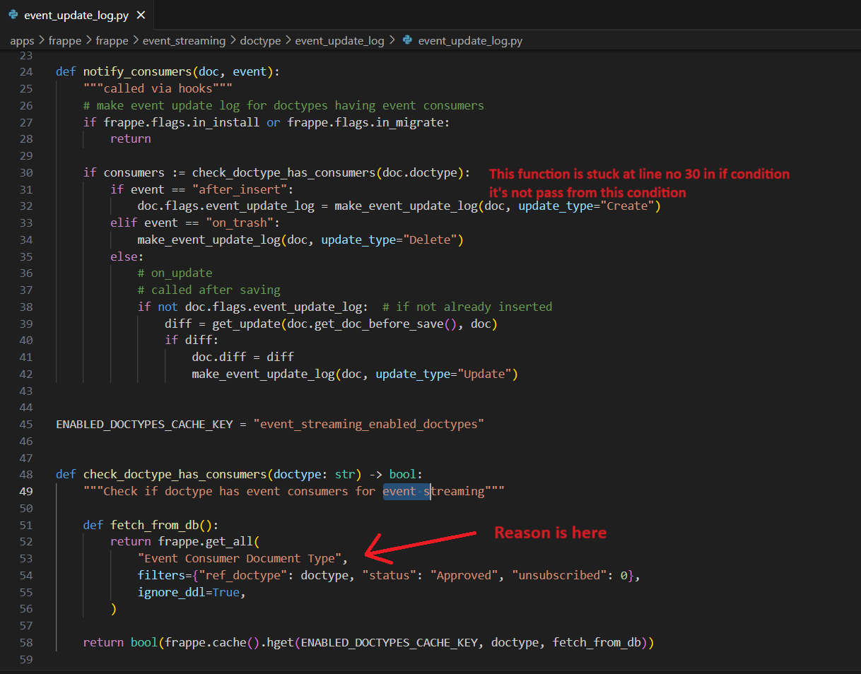 Event Streaming is not working · Issue #23180 · frappe/frappe · GitHub