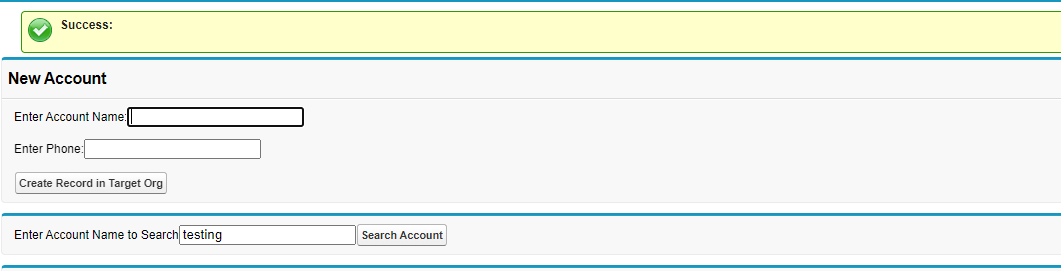 Salesforce to Salesforce Integration using Named Credential · GitHub