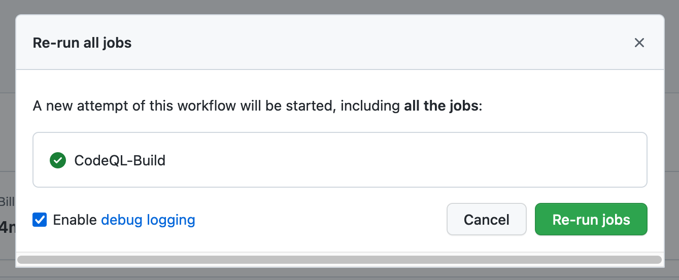 Re-run all jobs