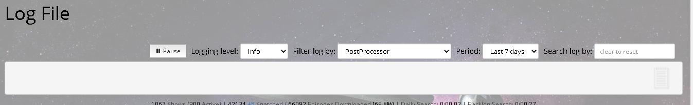 Auto Post Process is not running · Issue #10484 · pymedusa/Medusa · GitHub