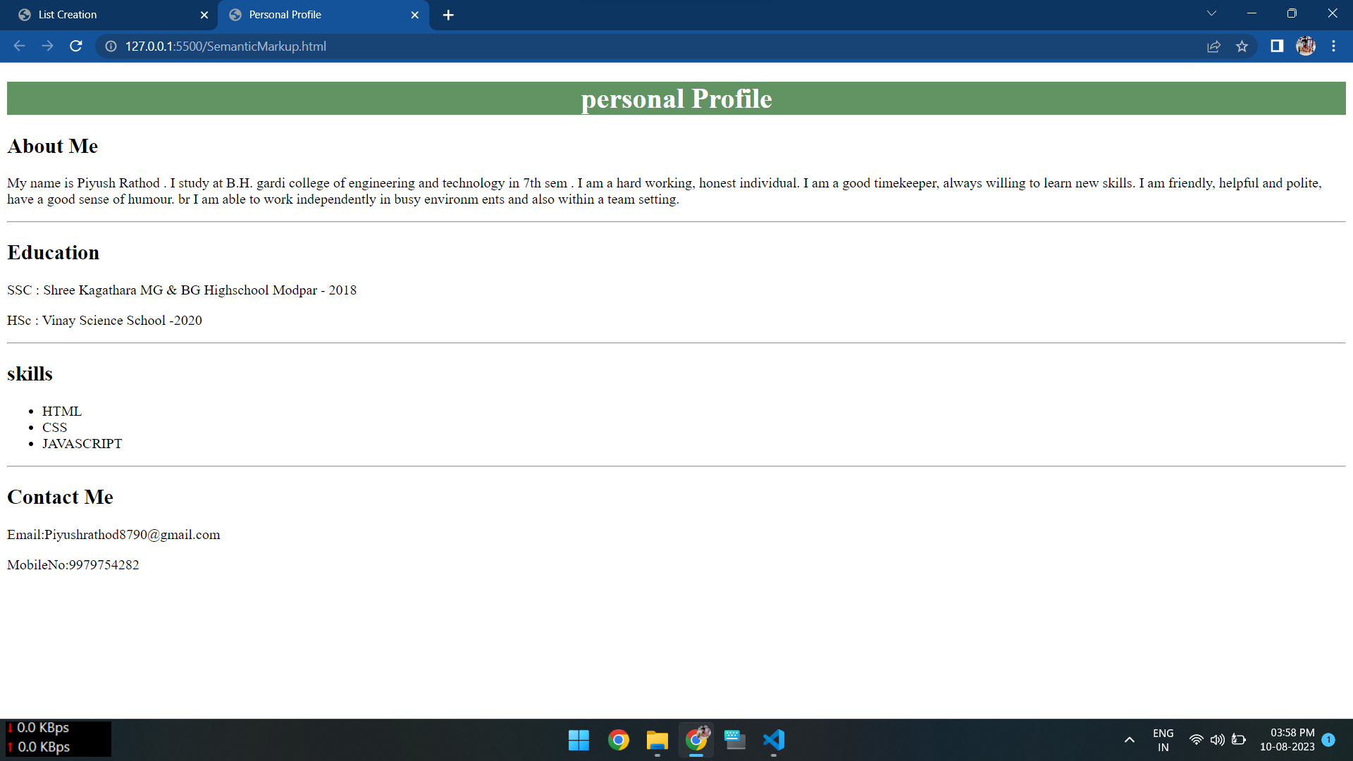 GitHub - PiyushRathod07/htmltasks: basic html tasks