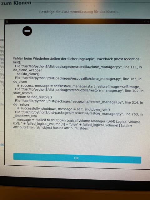 Not correctly displaying error message when LVM shutdown fails · Issue ...