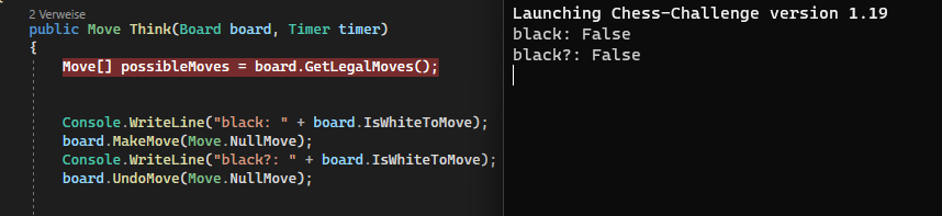 board.MakeMove doesnt change board.IsWhiteToMove · Issue #437 ...