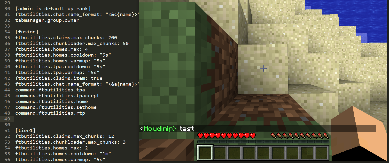 Chat colors in minecraft