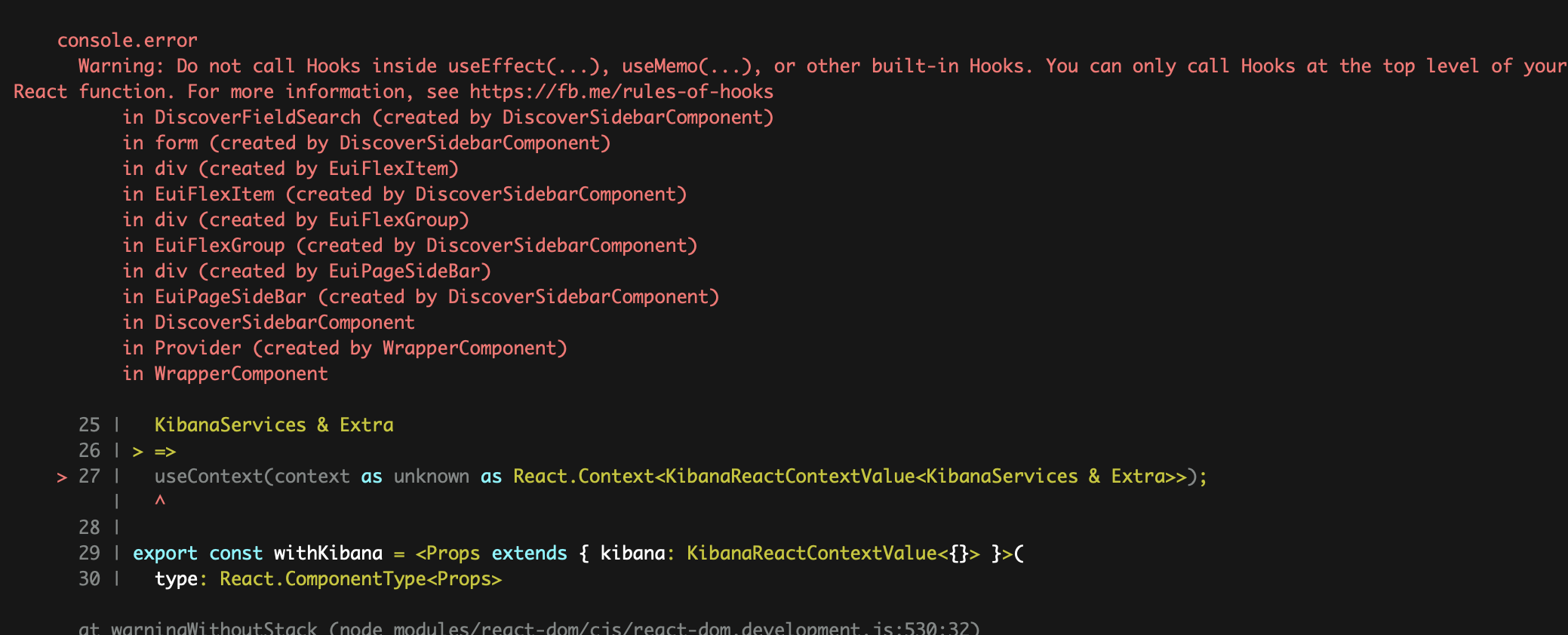 [Discover] Address multiple errors in jest output · Issue 131621