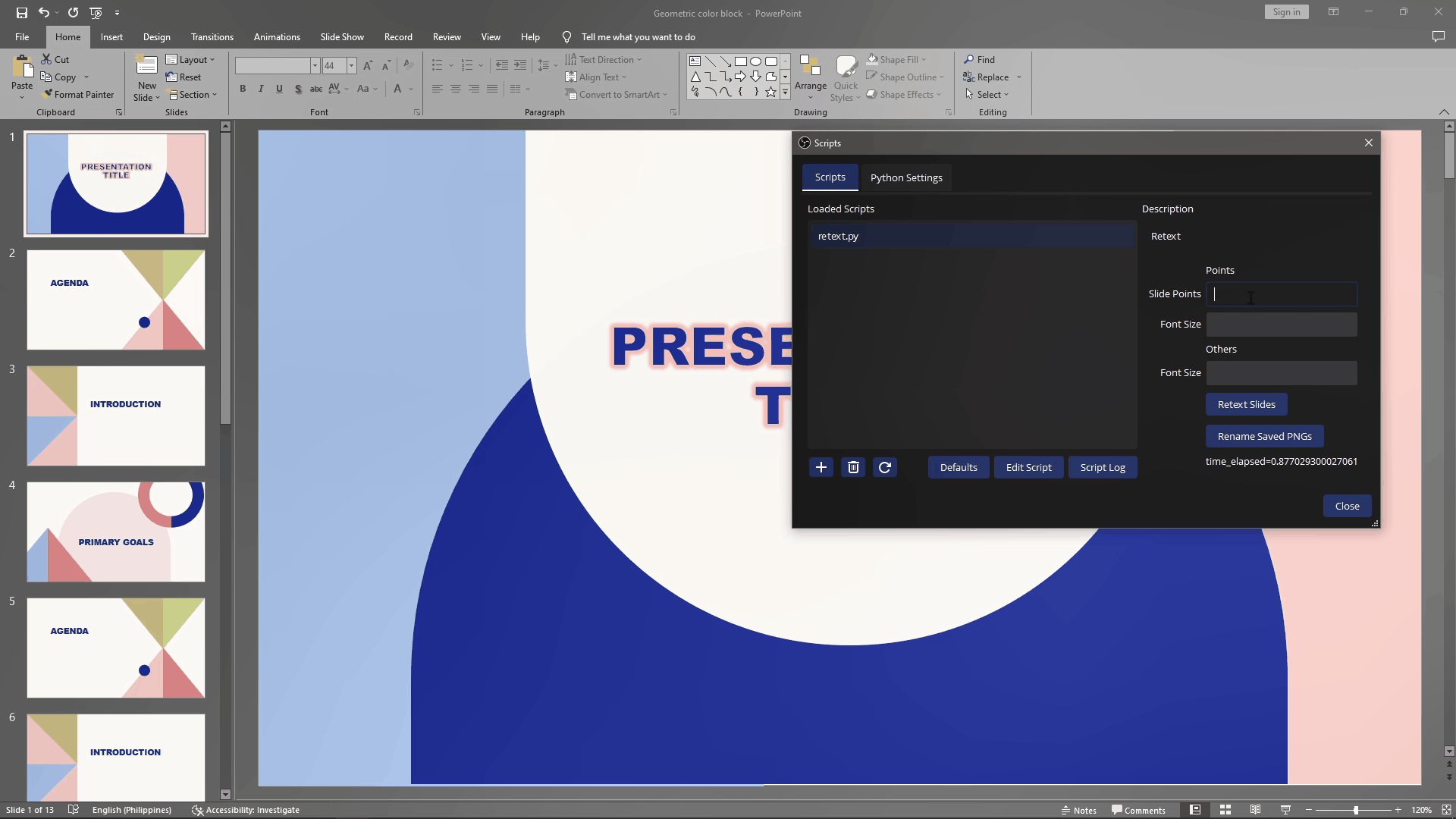GitHub - VinceSanJuan/retext: Python script for OBS that resizes text ...