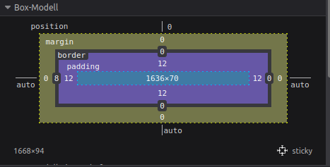 feature: box model visualisation for margin, padding, border · Issue ...