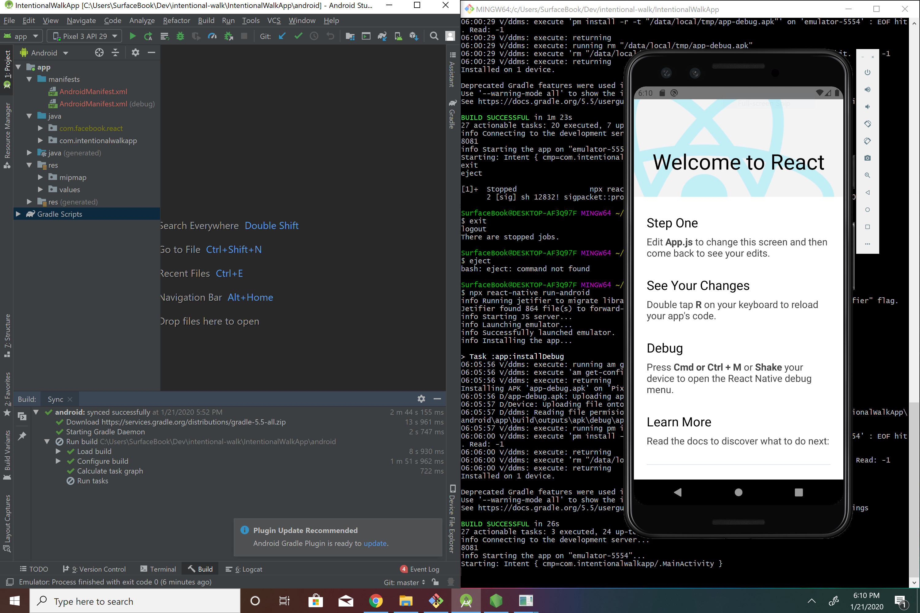 Set up repo with initial blank React Native project · Issue #1 ...