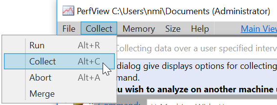 perfview-collect