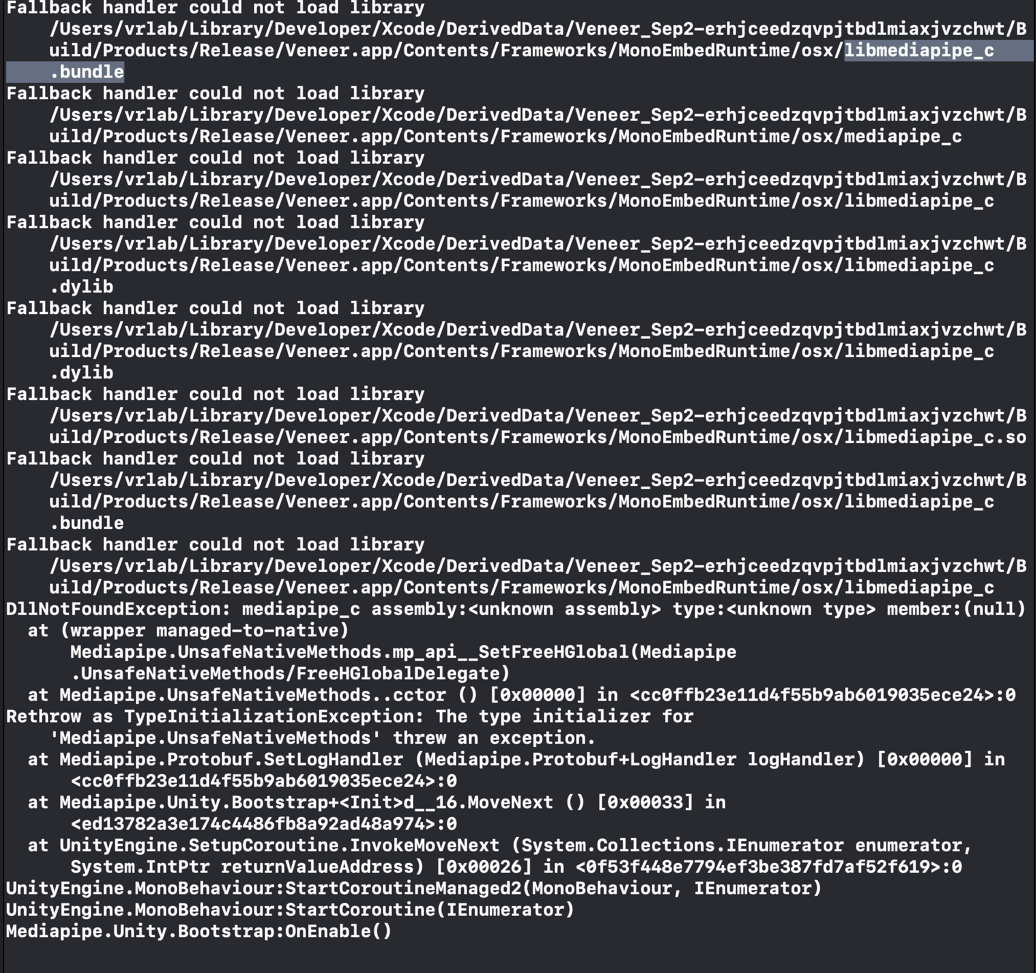 Notarized MacOS app - Mediapipe dylib doesn't load/work · Issue #616 ...