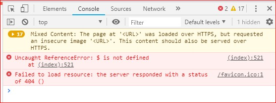 Uncaught reference error: $ is not defined · Issue #257 ...