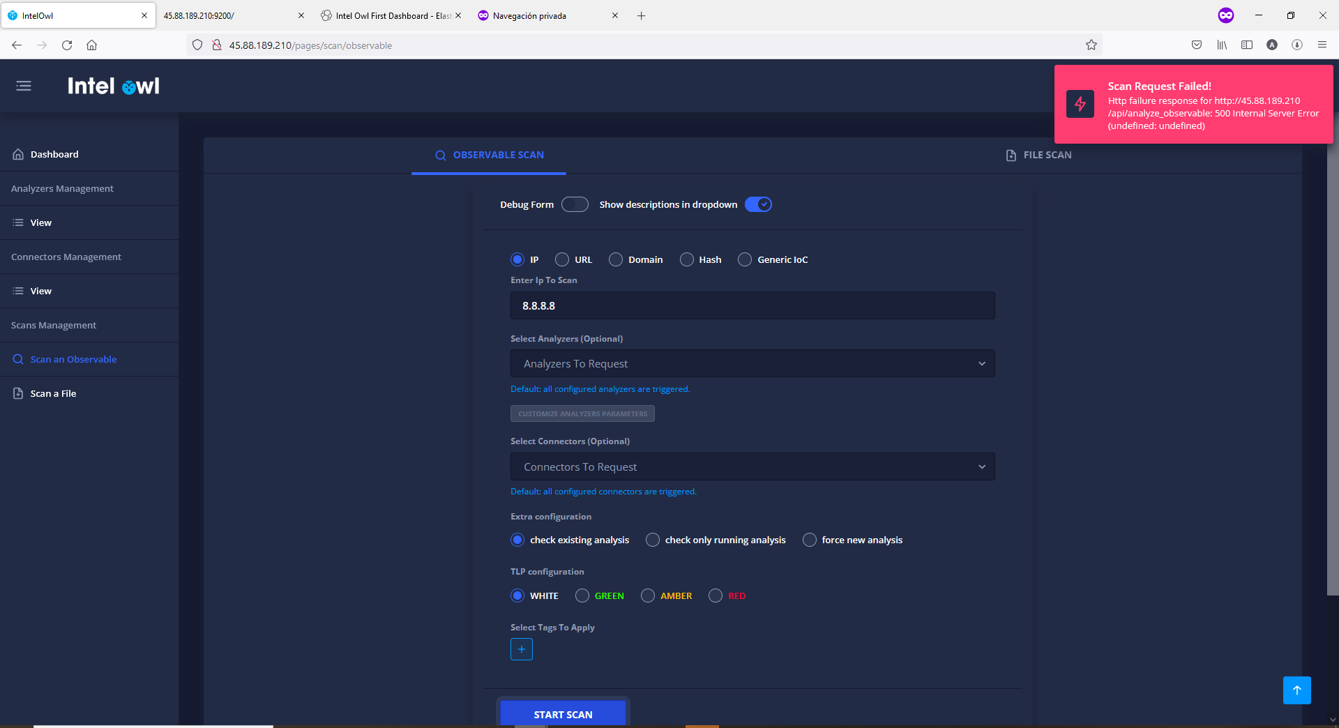 Http Failure Response For Issue 808 Intelowlproject IntelOwl GitHub http-failure-response-for-issue-808-intelowlproject-intelowl-github