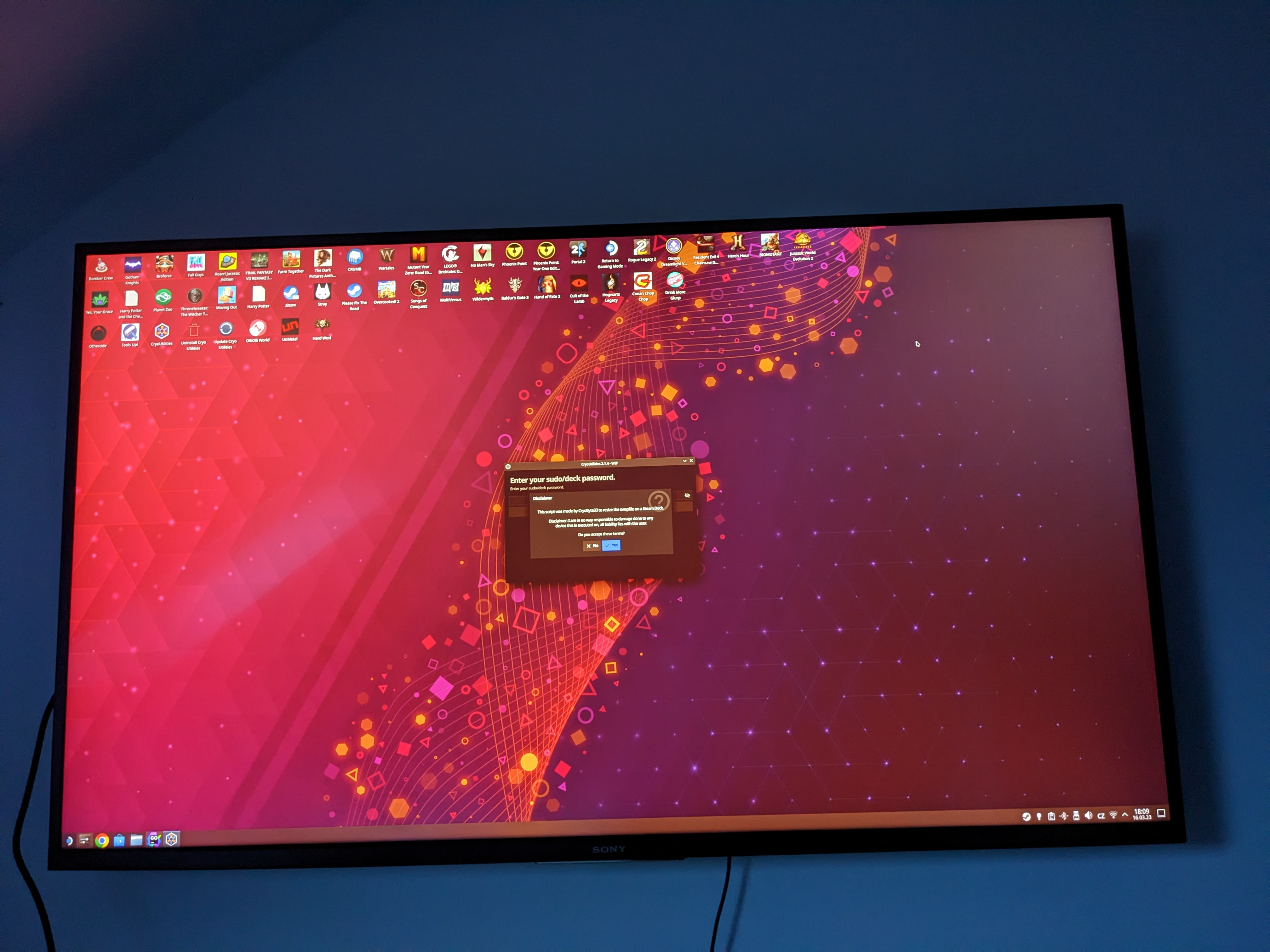 Small windows size (UI) bug · Issue 110 · CryoByte33/steamdeck