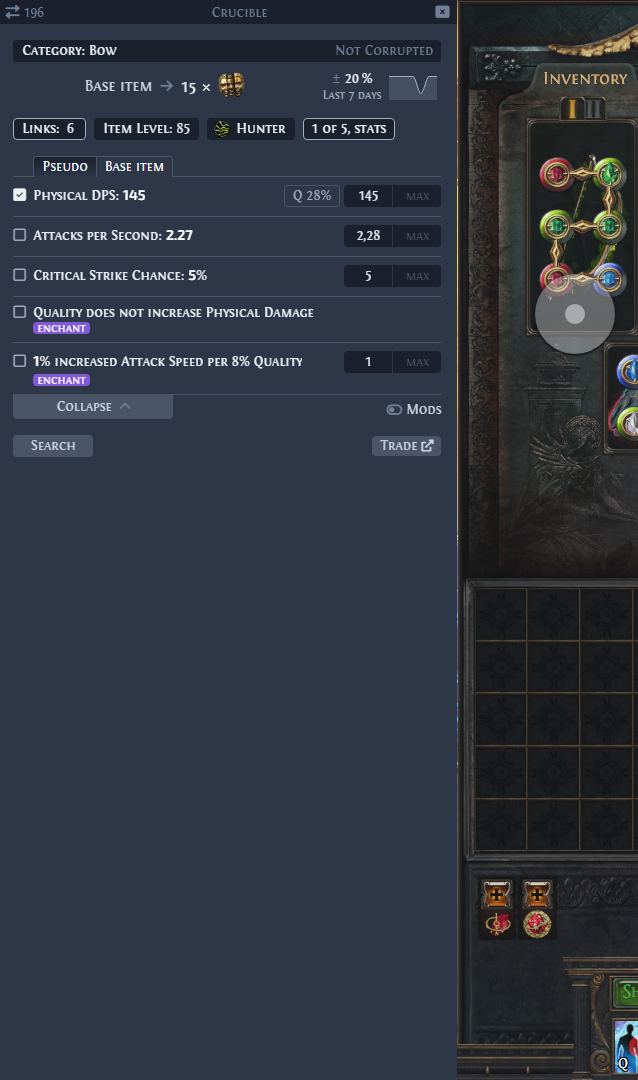 Item Attributes NOT shown on price check · Issue 1030 · SnosMe