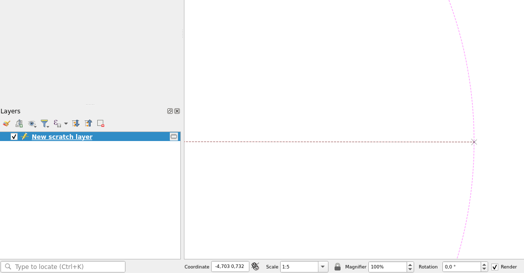 When you zoom in a circle drawn with painter.drawEllipse in python, the ...