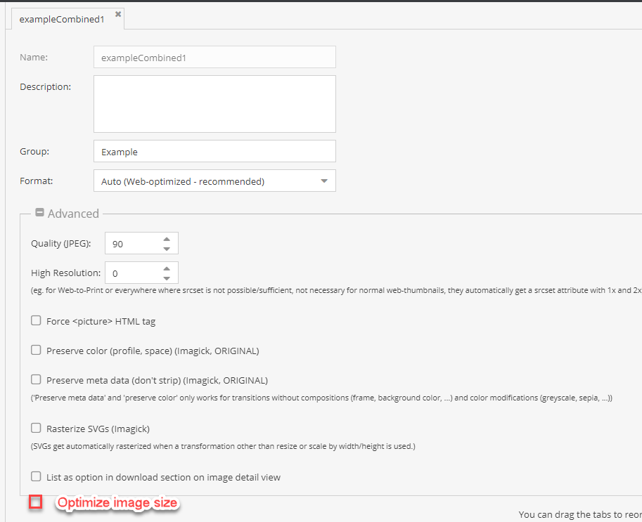 [Improvement] Possibility to configure whether a thumbnail should be ...