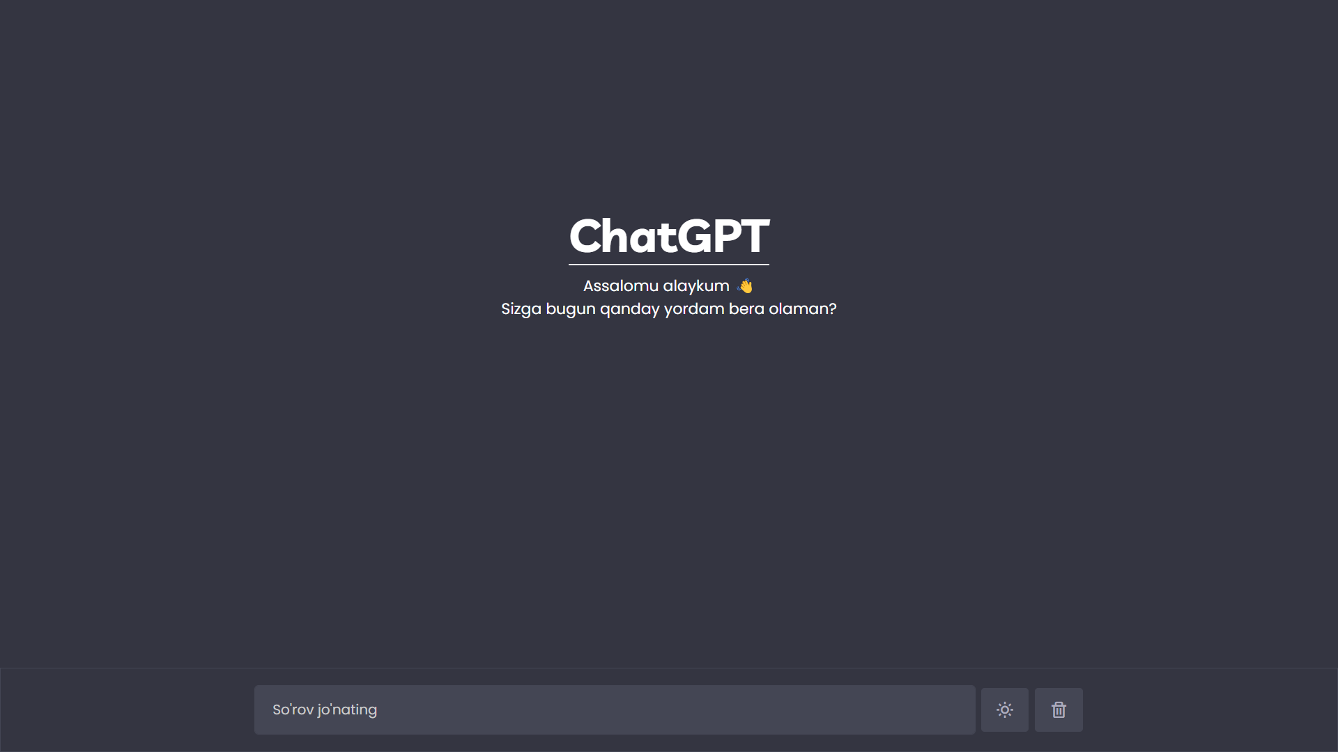 GitHub - MuhammadzohidLatifjonov/ChatGPT-clone: This is a copy of chatGPT