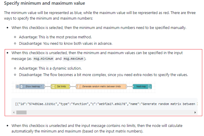 [Feature] Allow Min / Max to be specified in the incoming message ...