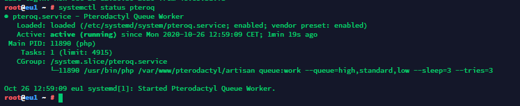 Schedules - Last Run: Never · Issue #2609 · pterodactyl/panel · GitHub