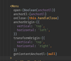 Menu component position when it's near the edge of the screen · Issue ...