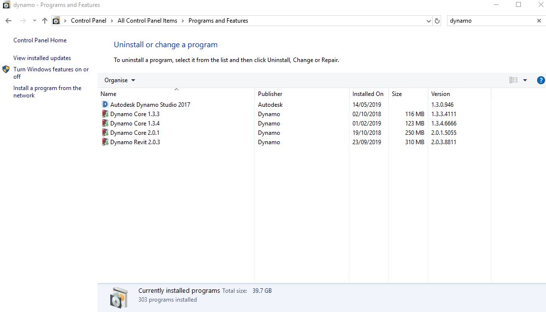 Dynamo 2.03 not launching in Revit 2016, 2017,2018 or 2019 · Issue ...