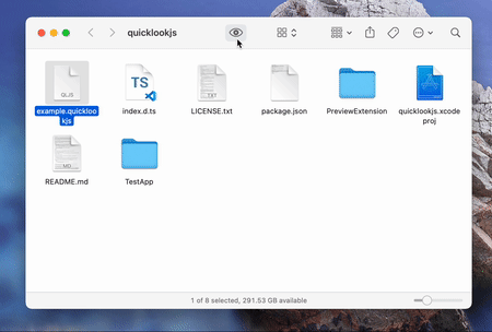 quicklookjs demo