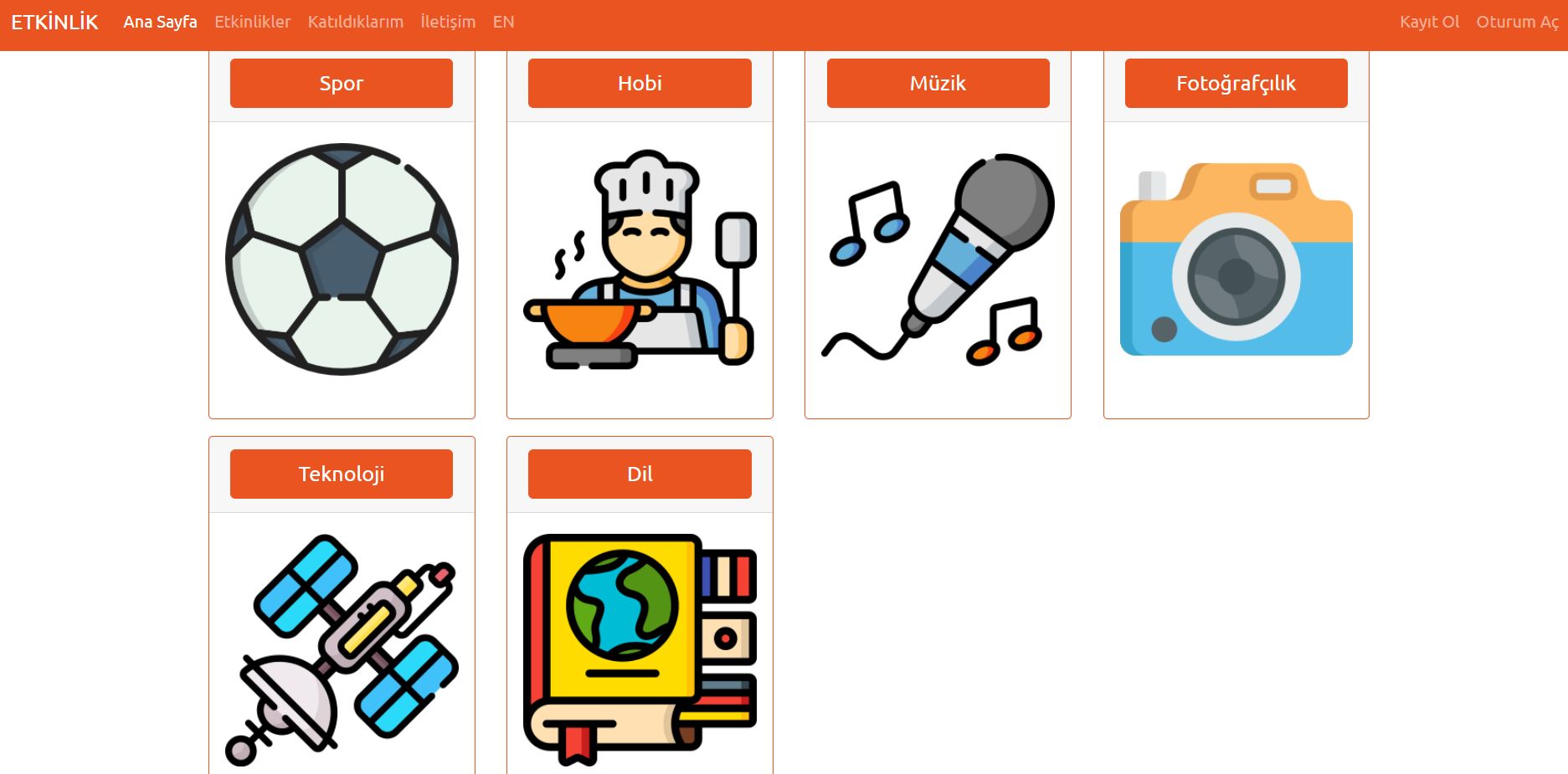 etkinlikTurleri