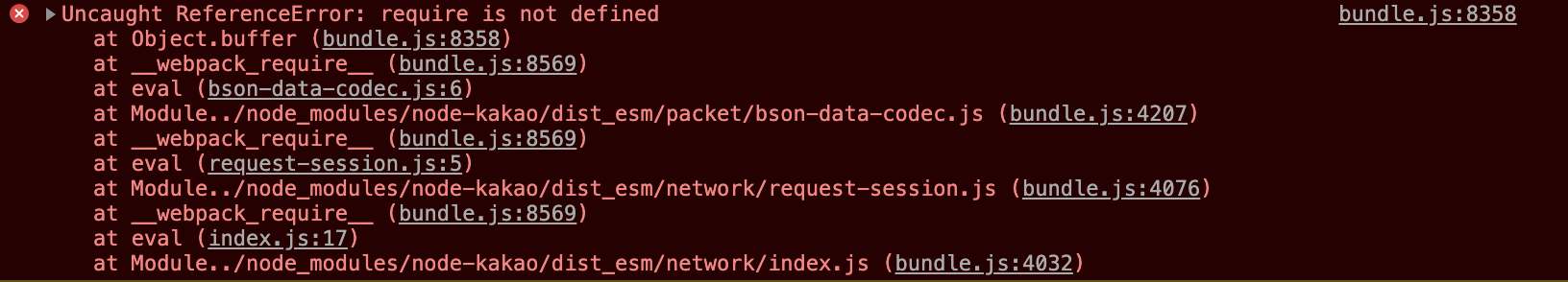 npm run start:webpack exports issue · Issue #431 · KiwiTalk/KiwiTalk ...