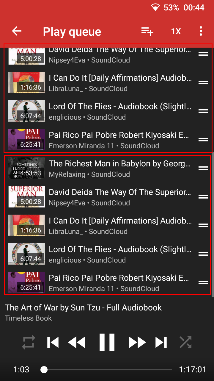 Doubling items in play queue (SoundCloud) · Issue 5618 · TeamNewPipe