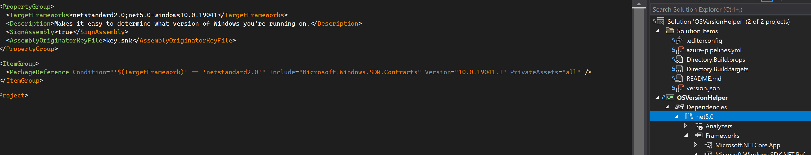 net5.0 platform not displayed in dependencies tree · Issue #6674 ...