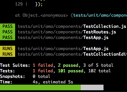 Jest hides the test run summary at the end of a test run · Issue #12217 ...