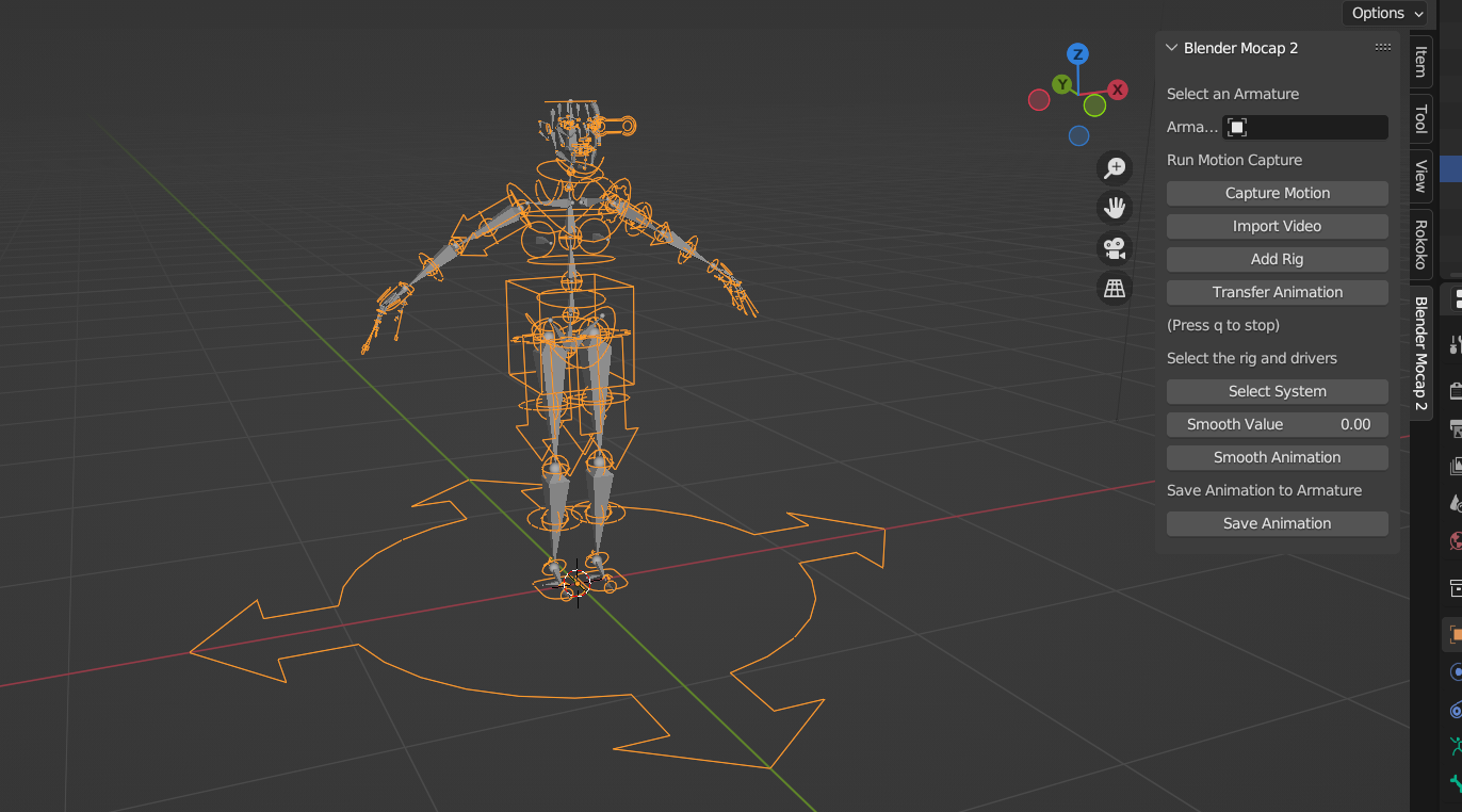 GitHub DanielWBlenderPython/BlenderMotionCaptureAddon A