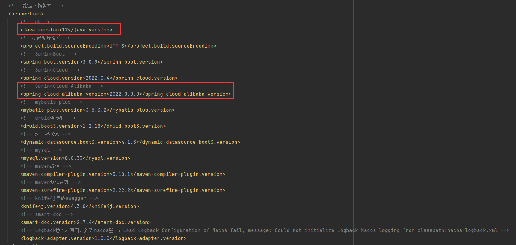 2022.0.0.0的配置中心启动警告：Ignore the empty nacos configuration and get it