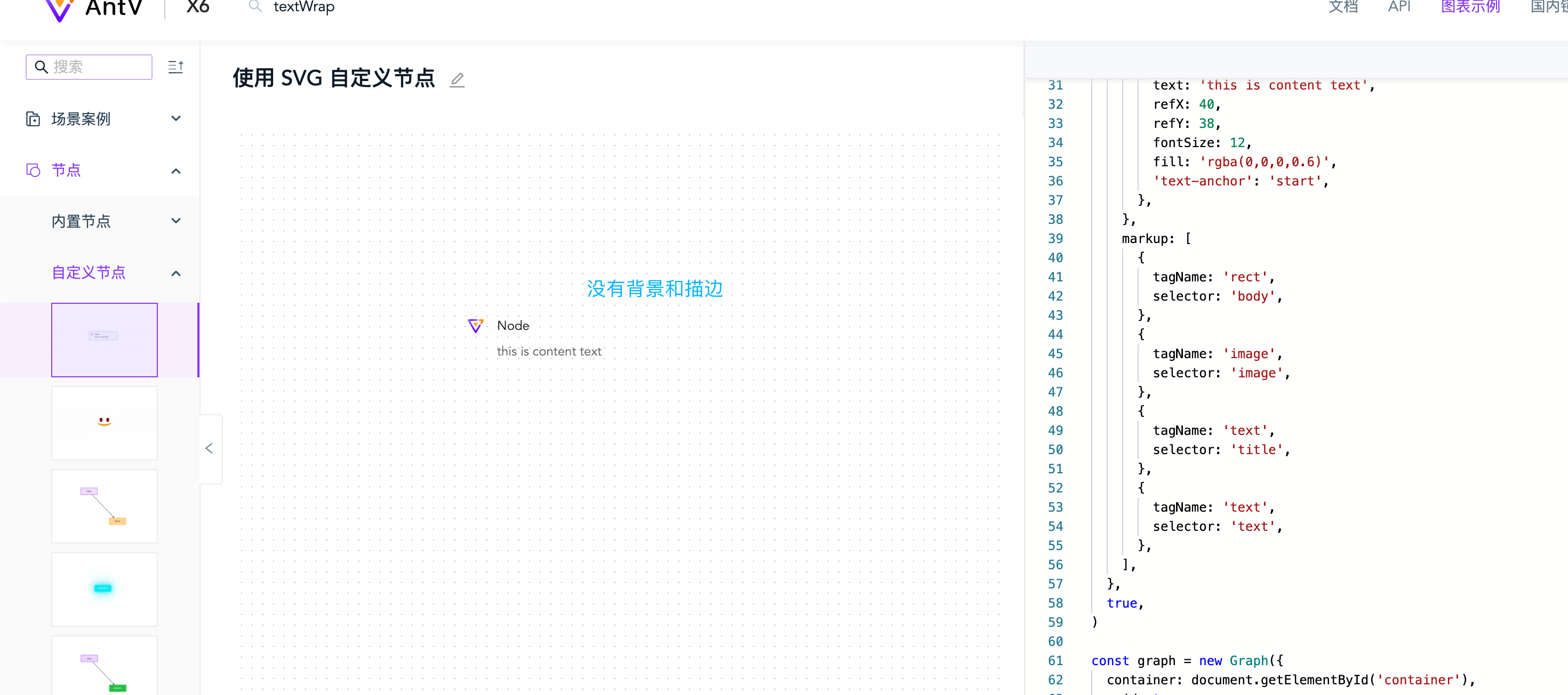 官方文档自定义节点失效 · Issue #2056 · antvis/X6 · GitHub