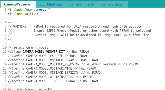 GitHub - kiranshashiny/ESP32_CAM: Snippets from starting up ESP32 CAM.