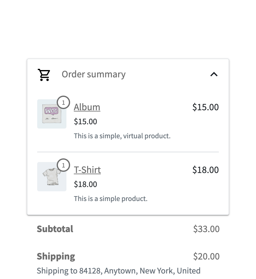 Checkout: Order summary card - no dividers btw products ยท Issue #2307 ...