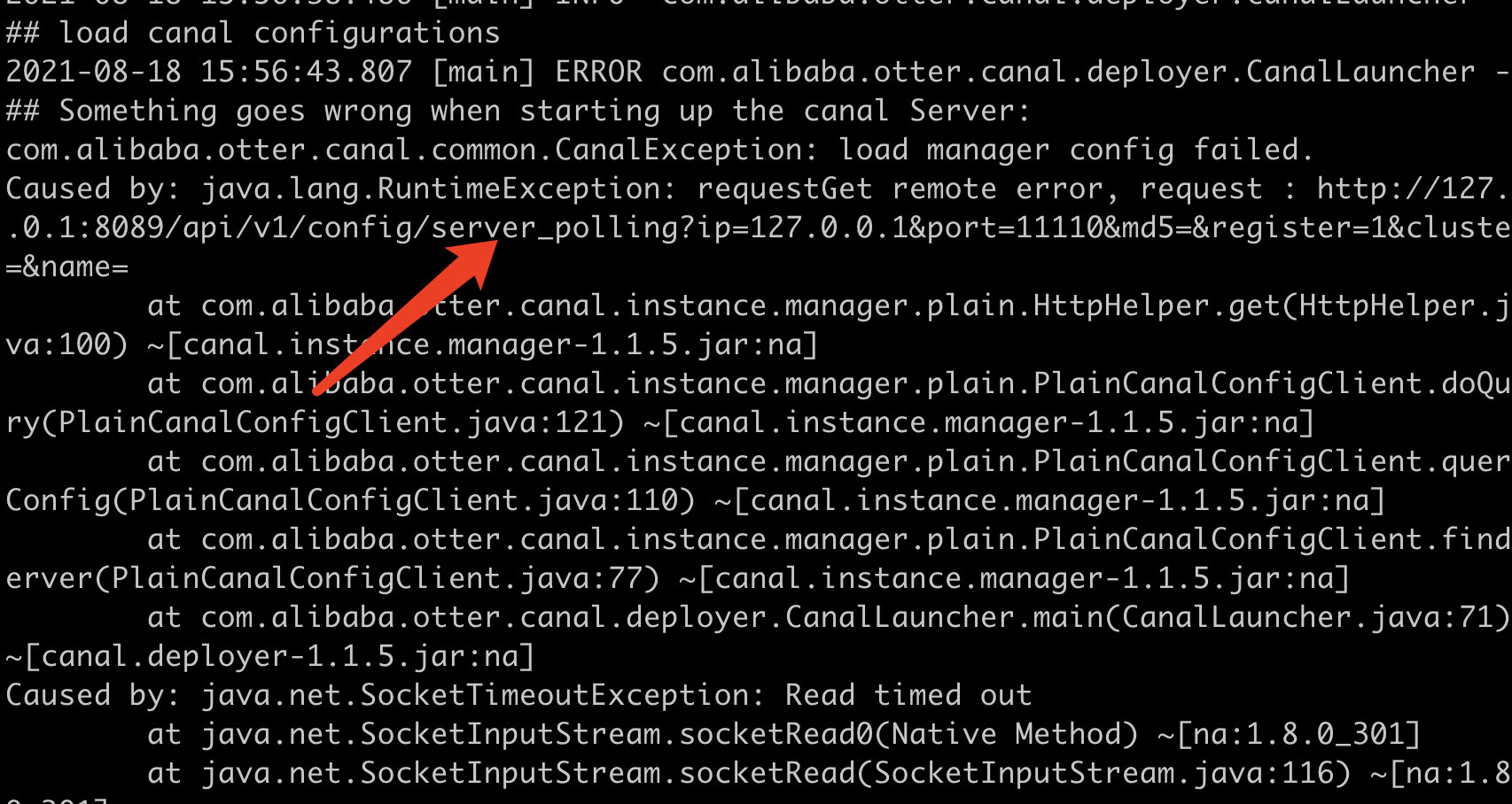 canal1.1.5 deploy连接超时 · Issue #3733 · alibaba/canal · GitHub