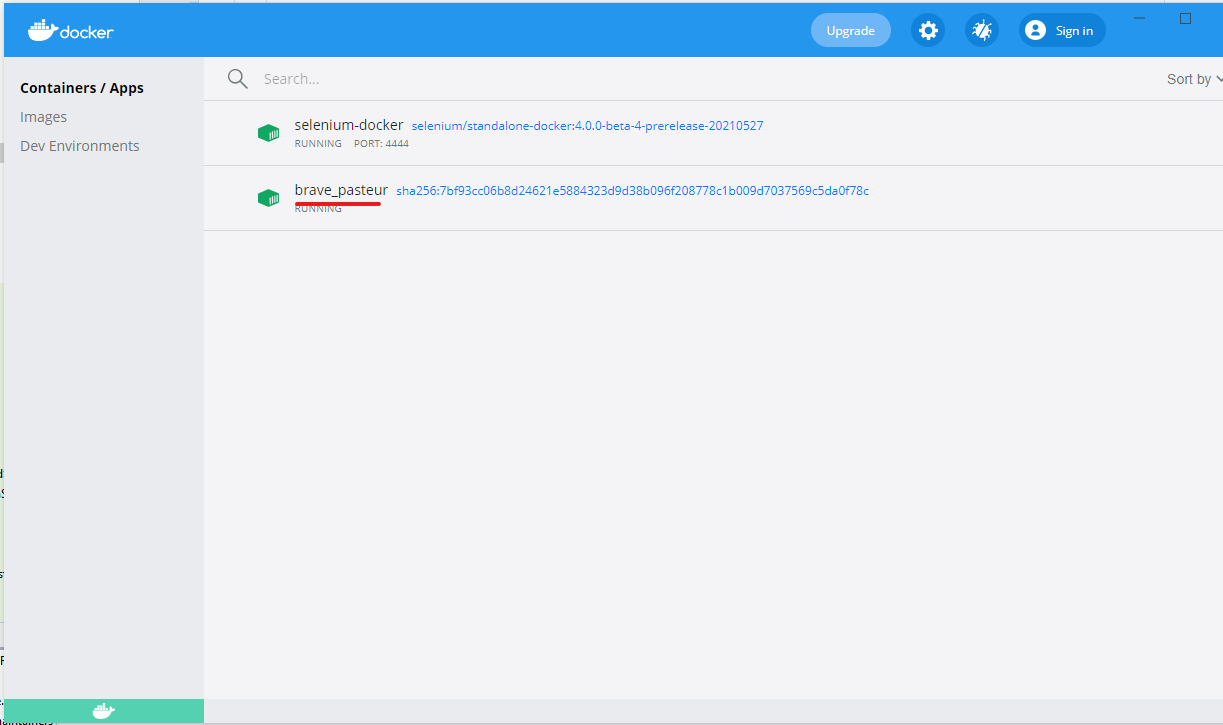 Restart docker desktop. Docker run --restart=always.