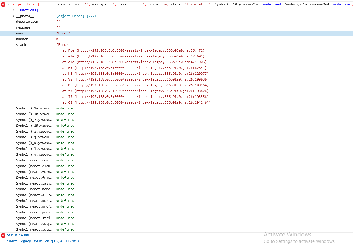 Support for IE 11 using latest react-router-dom · vitejs vite ...